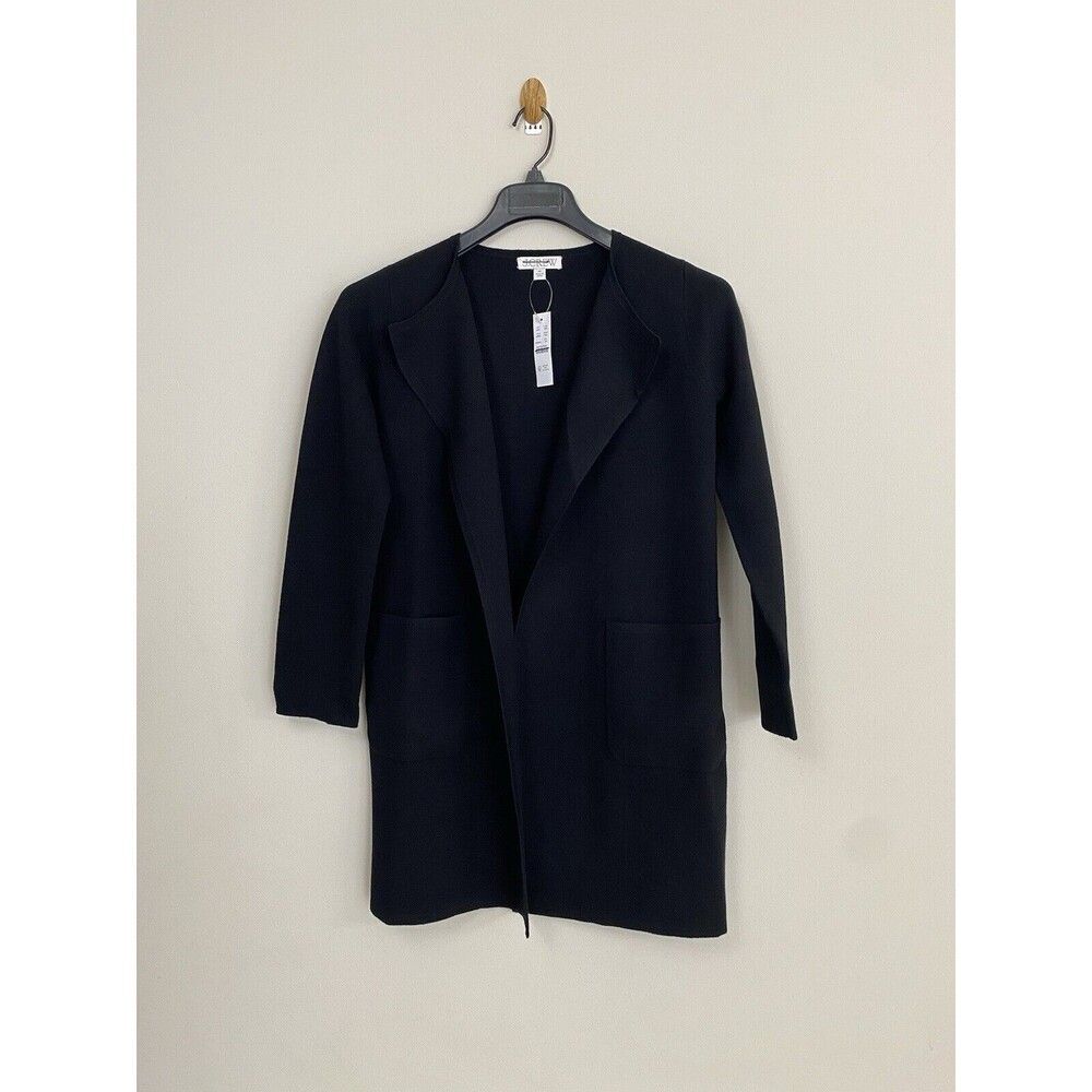 J Crew Juliette collarless sweater-blazer Loose fit New Size XS - Picture 4 of 8